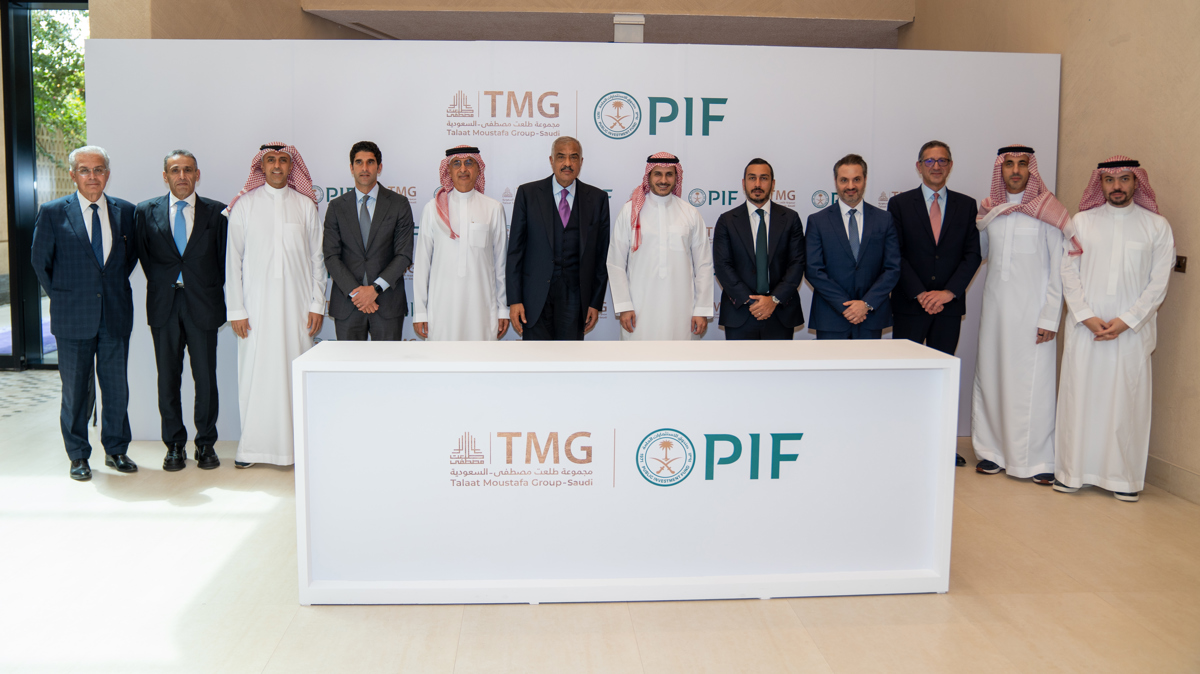 PIF and Talaat Moustafa Group Saudi Sign MoU to Strengthen Partnership in Real Estate Development Projects Across the Kingdom